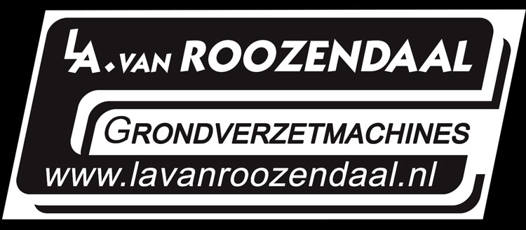 Logo la van Roozendaal - leverancier van VOLVO grondverzetmachines